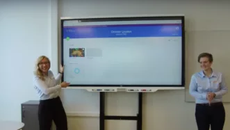 Gystadmarka ungdomsskole Ullensaker smartboard Lindbak 4