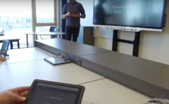 Gystadmarka ungdomsskole Ullensaker smartboard Lindbak 2