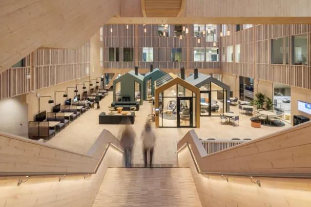 Lindbak 04 Hoyskole Molde Campus Kristiansund 2024 Inne fellesareal