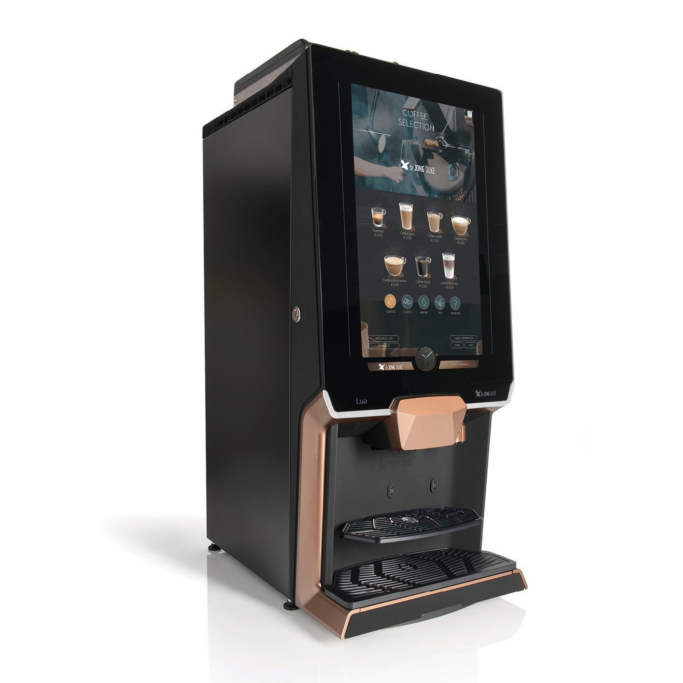 Kaffemaskin til kontor med 10-30 brukere