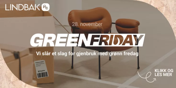 Green Friday Lindbak RE Lindbak 100x50cm mailbanner 28 november