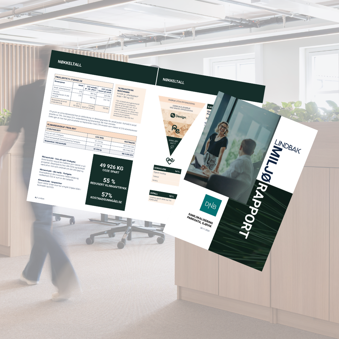 MOCKUP Miljorapport Lindbak