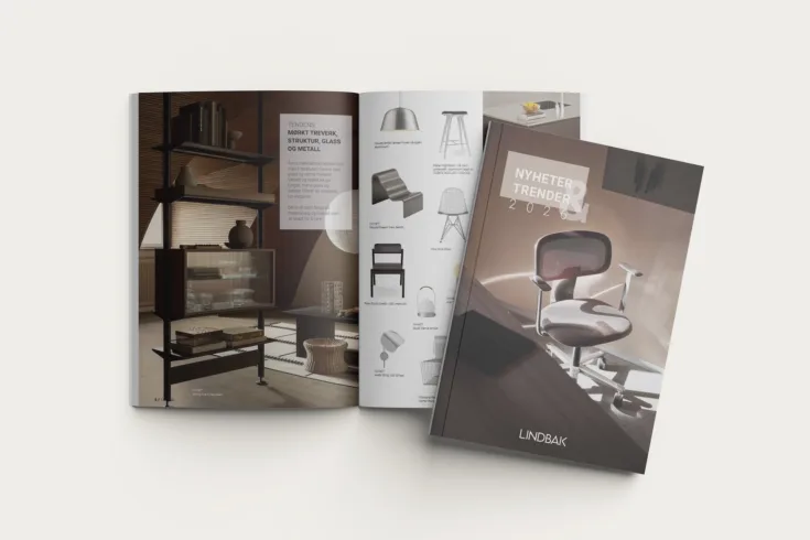 MOCKUP nyheter og trender 2026 Bakgrunn Cloud Dancer