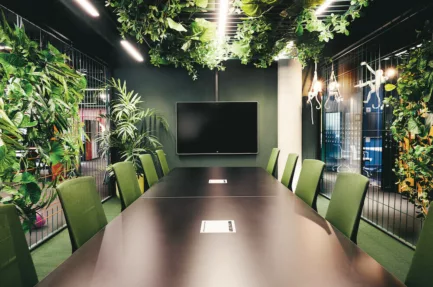Flokk Haag Futu Gront planter moterom
