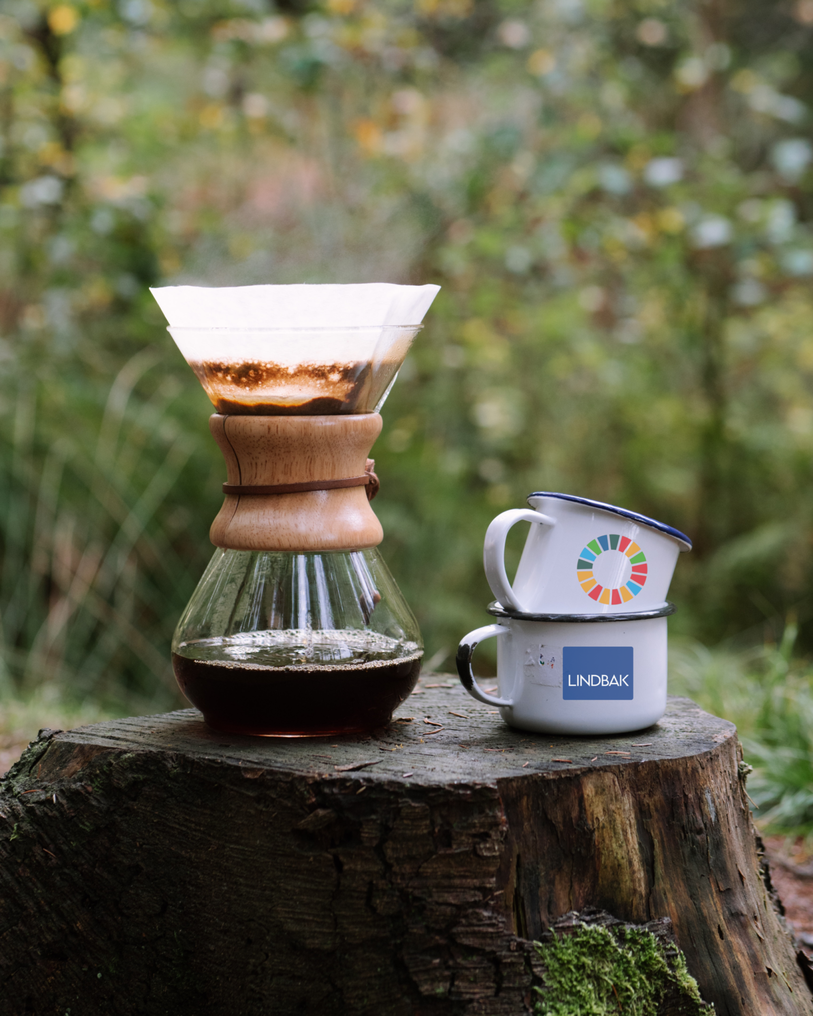 Kaffekampanje Bærekraft Lindbak kopp