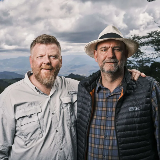 Guatemala Finca la Bella Steinar og Teodoro1
