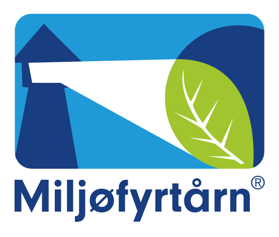 Miljõfyrtårn logo