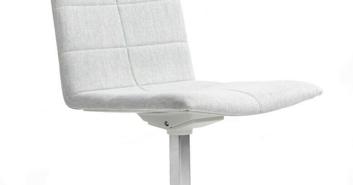 Lammhults Archal 4-fot svivel fullpolstret stol m/medium… | Lindbak