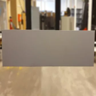 Edsbyn grå bordskillevegg 200x80 cm