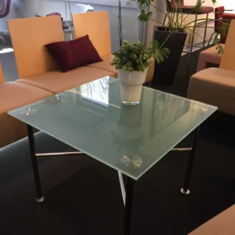 Sofabord glass 70x70 Fora Form