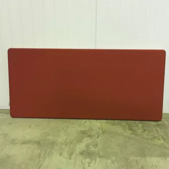 Skillevegg bord rød 140 x 65 Glimarka