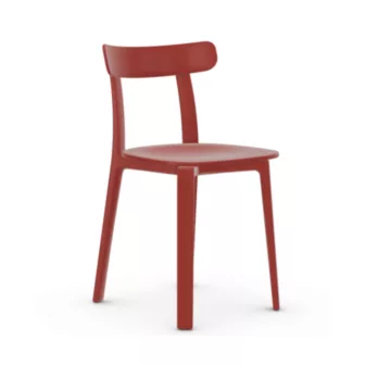 All Plastic Chair - Brick