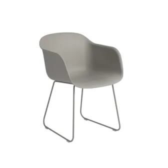 Fiber armchair sled base