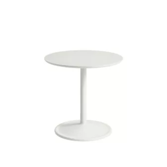 Soft Side Table - Off-white linoleum / Off-white understell