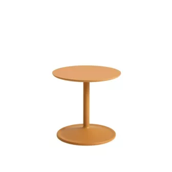 Soft Side Table - Oransje laminat / Oransje understell