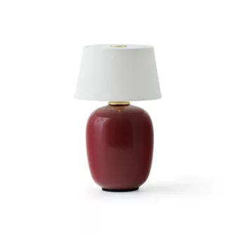 Torso Portable Table Lamp - Ruby