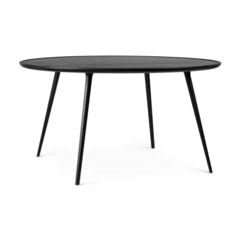 Accent Dining Table stor - Sortbeiset eik