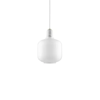 Amp Lamp Small - Hvit / Hvit