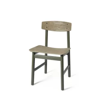 Conscious Chair 3162 - Coffee waste grønn / Grønnbeiset eik understell