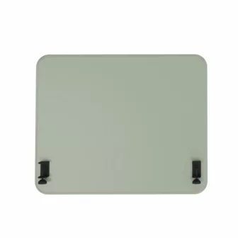 Softline 30 bordskjerm 83x65 cm - Lys olivengrønn Salsa 55 / Sort beslag