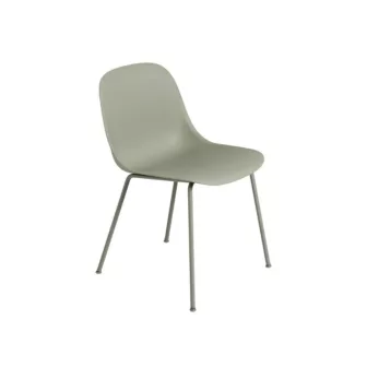 Fiber side chair tube base