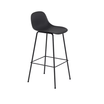 Fiber Bar stool med rygg