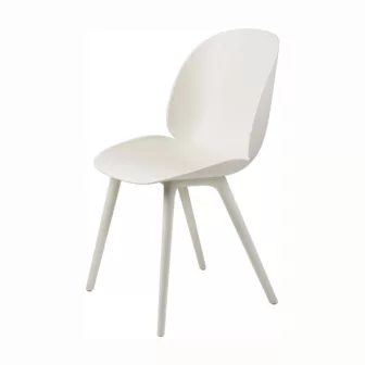 Beetle Dining chair - Alabaster White / Polypropylen understell