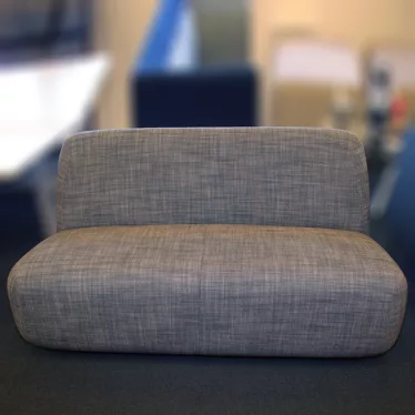 Lammhults Aperi toseter grå sofa 150 x 80 cm