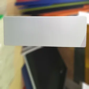 Skillevegg bord grå 160 x 64 hvit kant