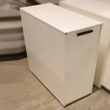 Tårnskap 2P hvit høyre Duba B8 83x90x40