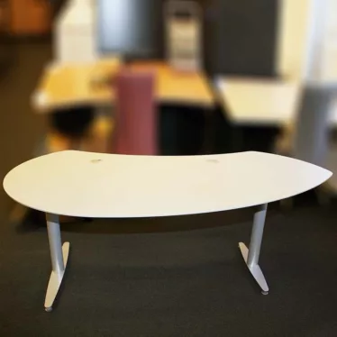 Skrivebord grå Duba 210 x 115 x 72,5 magebue