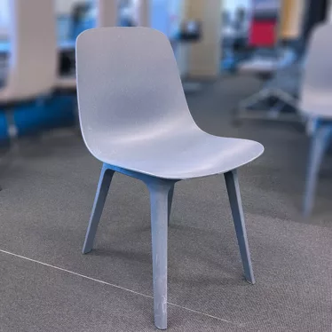 Konferansestol blågrå Ikea Odger