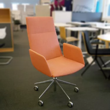 Konferansestol orange remix 2632 Arper Catifa Sensit