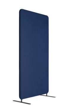 Softline 30 80x150 cm - Blå Salsa 40 / Sorte ben
