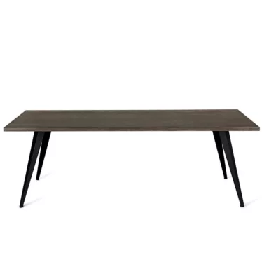 Dining Table - Gråbeiset bøk / Ben av resirkulert aluminium