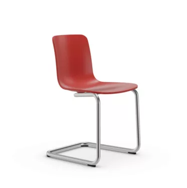 HAL RE Armchair Studio - Brick skall / Krom understell