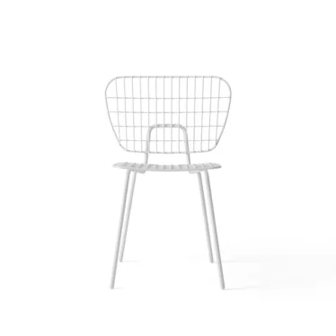 WM String Dining Chair - Hvit