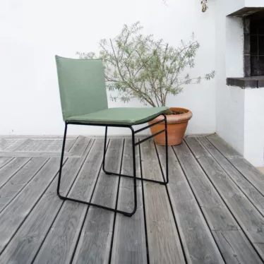 Kyst spisestol utendørsputer - Grønn Hispano Grass