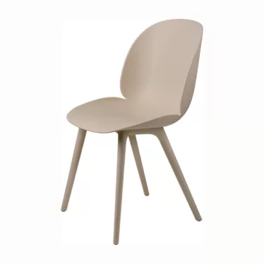 Beetle Dining chair - New Beige / Polypropylen understell
