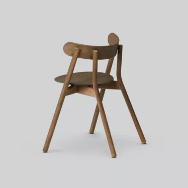 Oaki dining chair - Smoked oak