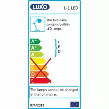 L-1 LED m/bordfot