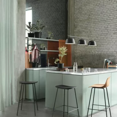 Fiber Counter stool tube base