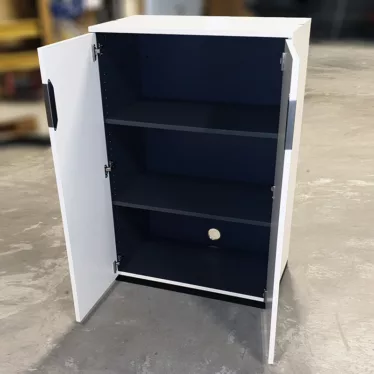Skap 3P hvit slagdører Ikea 80 x 45 x 120