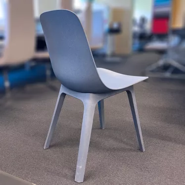 Konferansestol blågrå Ikea Odger