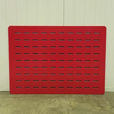 Skillevegg bord rød 95 x 68 treverk