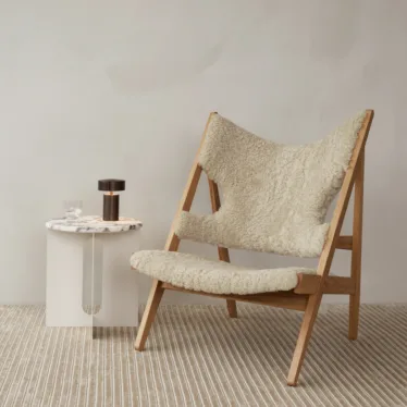 Knitting Lounge Chair Wood