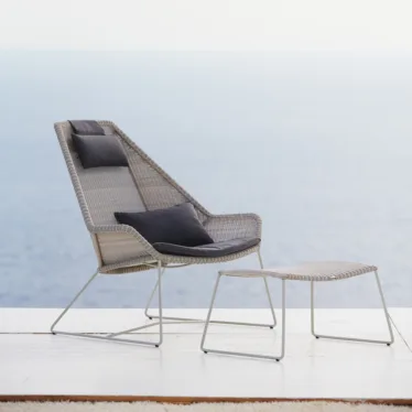 Breeze høy loungestol