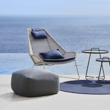 Breeze høy loungestol