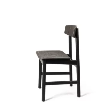 Conscious Chair 3162 - Coffee Waste sort / Sortbeiset eik understell