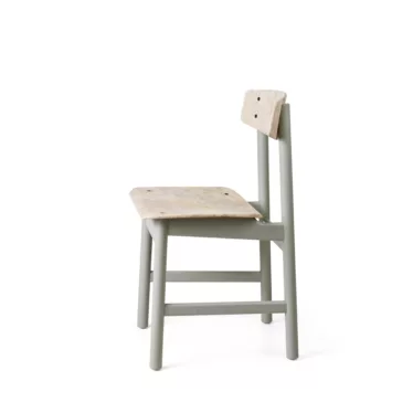 Conscious Chair 3162 - Wood waste grå / Gråmalt bøk understell